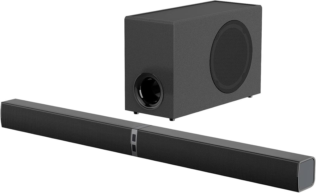 120W Sound Bar with Subwoofer for Smart TV, Bluetooth 5.3 Soundbar