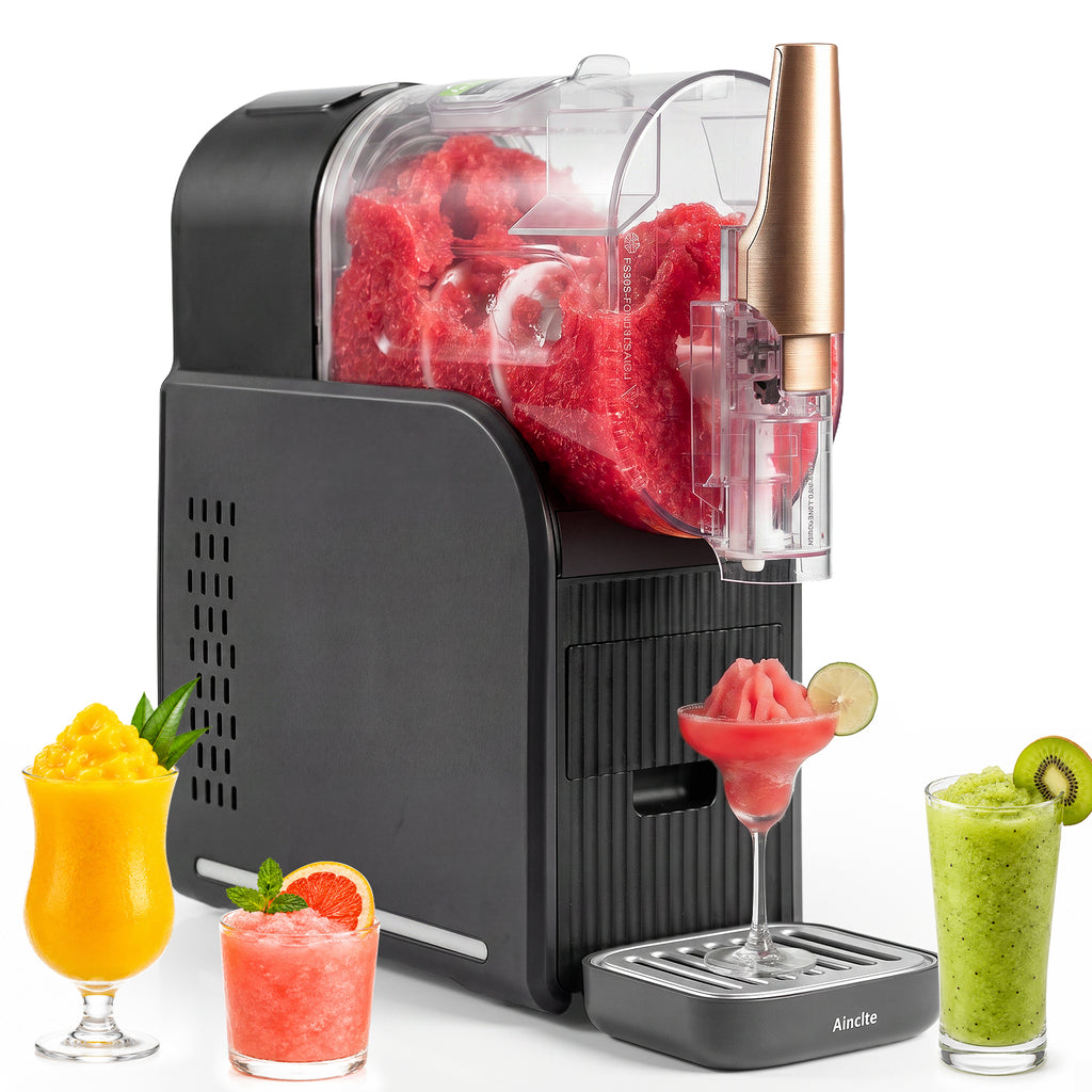 Slush Machine, Frozen Drink Maker 2L Capacity for Smoothies Milkshakes Frozen Cocktails Juice Slush Home Use Slushie Maker with Rinse Cycle Easy Clean No Ice Required